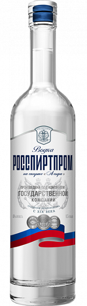 Водка Росспиртпром на спирте альфа 0.5 л