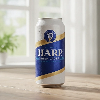 Пиво Harp Lager 0.44 л