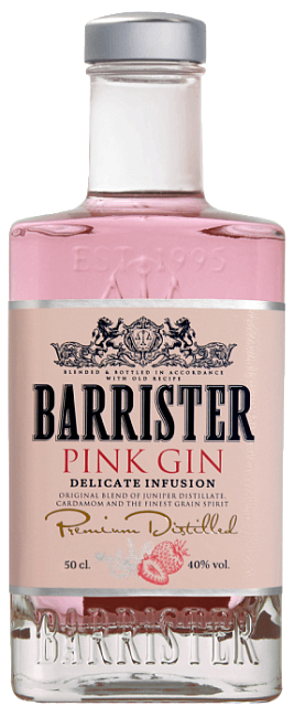 Изображение товара Джин Barrister Pink Gin Изображение товара Джин Barrister Pink Gin