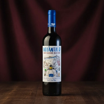 Вино Atlantico красное полусухое 0.75 л