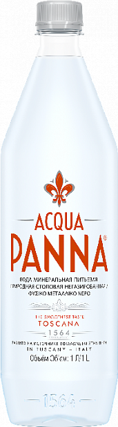 Минеральная вода Acqua Panna негазированная 1 л