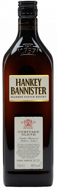 Виски Hankey Bannister Heritage Blend 0.7 л