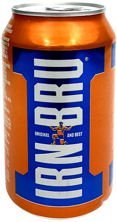 Изображение товара Газированная вода Irn Bru - популярный шотландский напиток с ярким вкусом