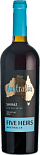 Вино Five Heirs Shiraz Red Dry