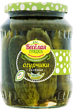 Огурчики соленые бочковые Веселая Грядка