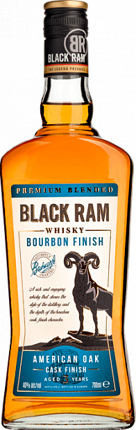 Виски Black Ram Bourbon Finish 0.7 л