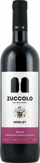 Вино Zuccolo Merlot Friuli 0.75 л