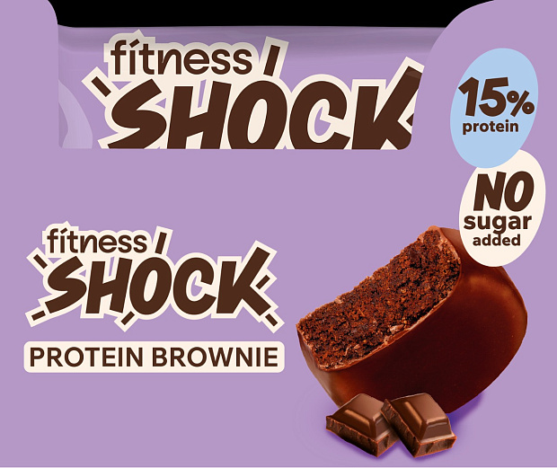 Изображение товара Брауни горячий шоколад FitnesSHOCK