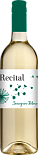Вино Recital Sauvignon Blanc White Dry
