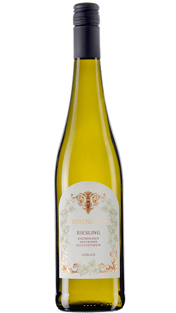 Изображение товара Белое немецкое вино Rebengold Riesling Rheinhessen Lieblich 0.75л