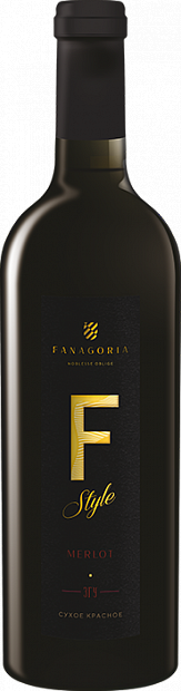 Вино Fanagoria F Style Merlot 0.75 л