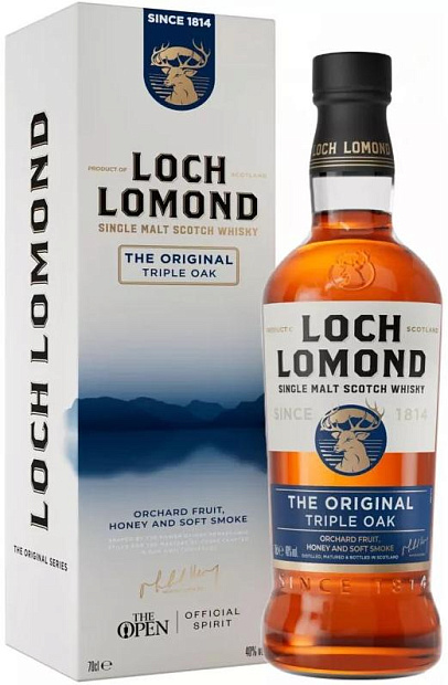 Изображение товара Виски Loch Lomond Original односолодовый в подарочной упаковке 0.7 л Изображение товара Виски Loch Lomond Original односолодовый в подарочной упаковке 0.7 л