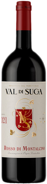 Изображение товара Вино Val di Suga Rosso di Montalcino 0.75 л Итальянское красное сухое