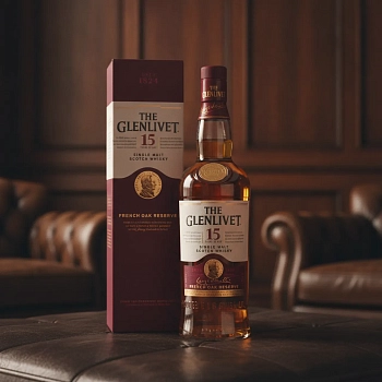Виски The Glenlivet, 15 летней выдержки 0.7 л