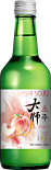 Dashi soju peach flavor