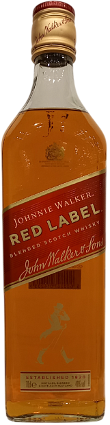 Изображение товара Виски Johnnie Walker Red Label 0.7 л, купажированный, 12 лет выдержки