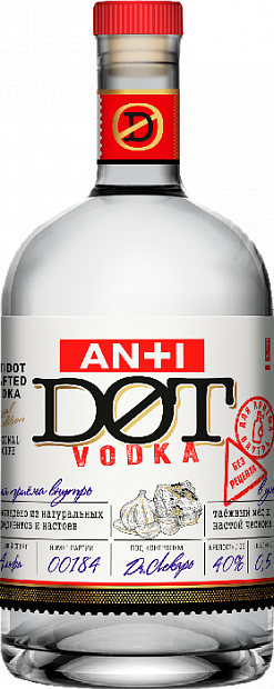 Водка Anti Dot 0.5 л