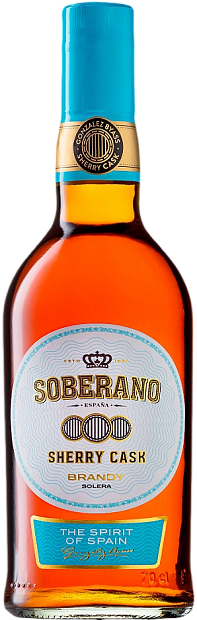 Бренди Soberano  Sherry Cask Solera 0.7 л