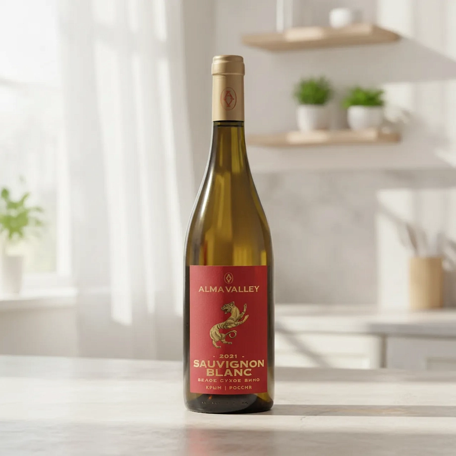 Вино Alma Valley Sauvignon Blanc 0.75 л