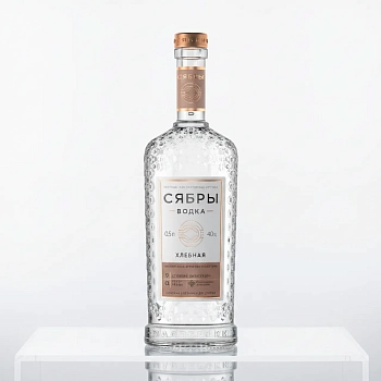 Водка Сябры Хлебная 0.5 л белорусская
