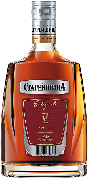 Изображение товара Коньяк Старейшина 5 лет выдержки 0.1 л, Россия, элитный дижестив