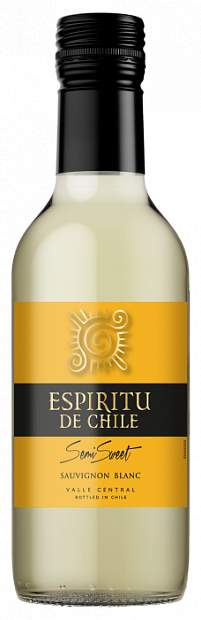 Вино Espiritu de Chile Sauvignon Blanc SemiSweet 0.187 л