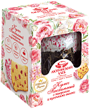 Кулич пасхальный с творогом и вишней 250г