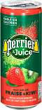 Напиток Perrier Juice Fraise & Kiwi газированный