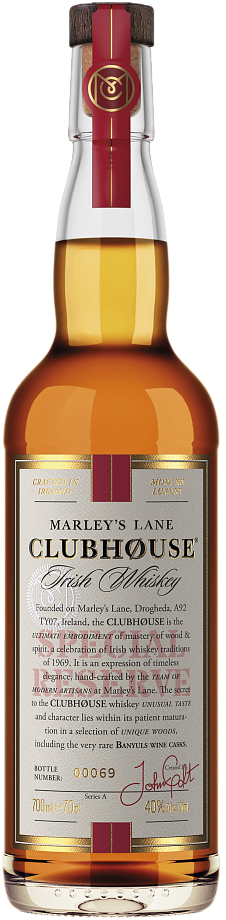 Изображение товара Виски Irish Marley's Lane Clubhouse с богатым вкусом и ароматом Изображение товара Виски Irish Marley's Lane Clubhouse с богатым вкусом и ароматом