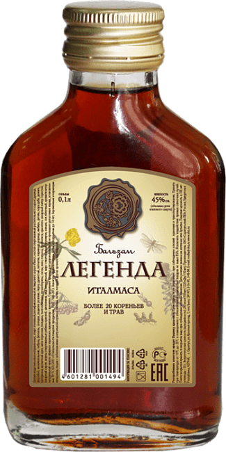 Бальзам Легенда Италмаса 0.1 л