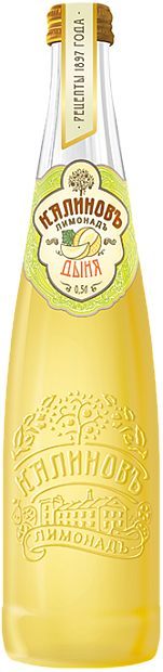 Напиток газированный Калиновъ Лимонадъ Дыня 0.5 л