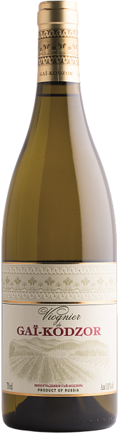 Изображение товара Белое вино Viognier de Gai-kodzor с насыщенным вкусом и цитрусовыми нотками