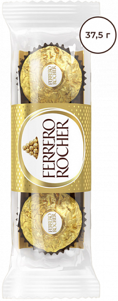 Конфеты Ferrero Rocher, молочный шоколад и лесной орех