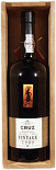 Портвейн Porto Cruz Vintage 1989 в деревянной коробке