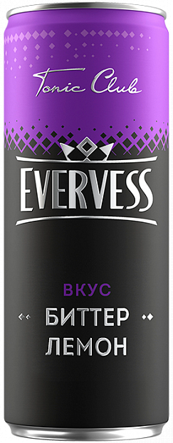 Вода Evervess Биттер лемон 0.33 л