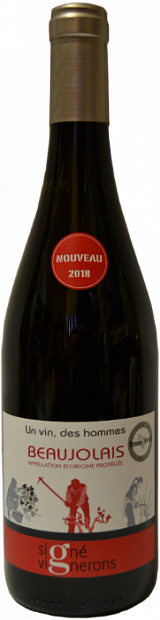Вино Beaujolais Un Vin des Hommes 0.75 л