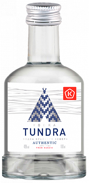 Водка Tundra Authentic 0.1 л
