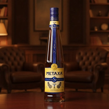 Бренди Metaxa 5 звезд 0.7 л