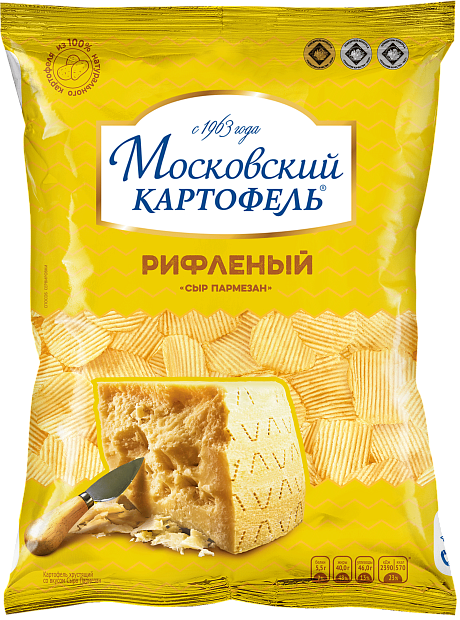 Московский Картофель со вкусом сыра пармезан
