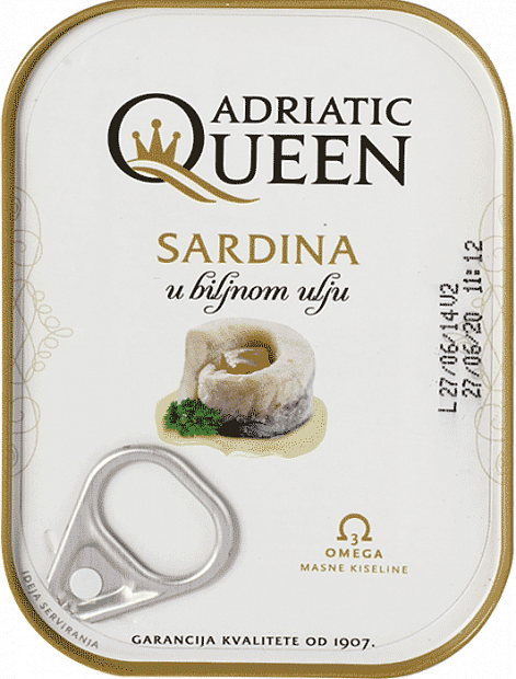 Сардины в растительном масле Adriatic Queen