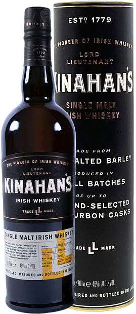 Изображение товара Виски Kinahans Heritage Single Malt 0.7 л, Ирландия, 46% крепость
