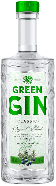 Изображение товара Джин Гринджин Классик 0.5 л 40% ликер на основе можжевельника