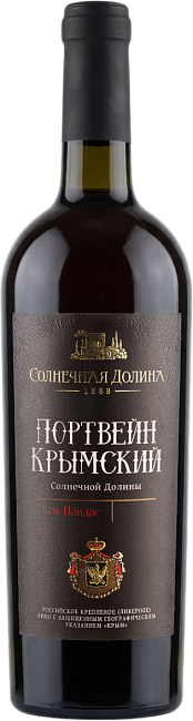 Изображение товара Портвейн Крымский Солнечной Долины 0.75 л 17.5%