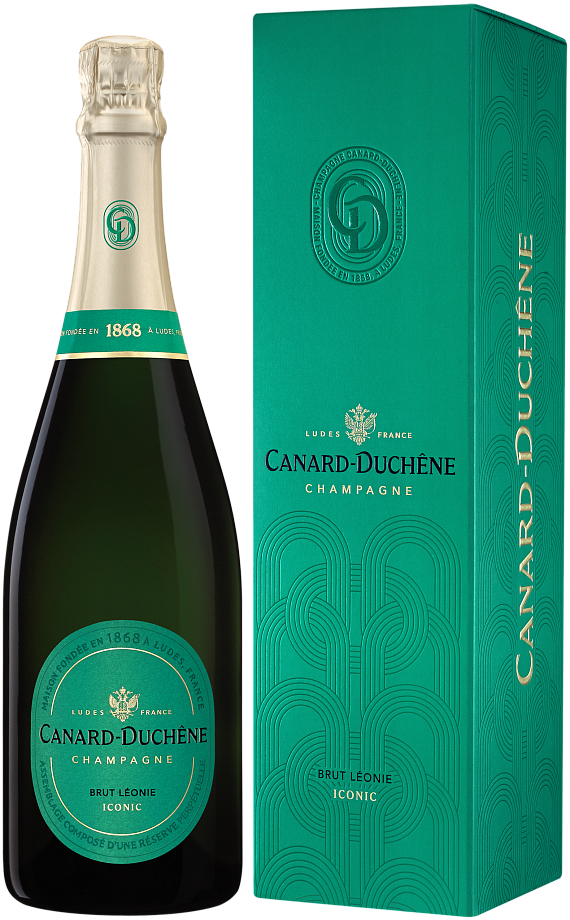 Изображение товара Шампанское Canard-Duchene Iconic Leoni Бледно-золотистое 0.75 л