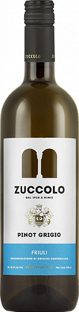 Вино Pinot Grigio Friuli Zuccolo 0.75 л