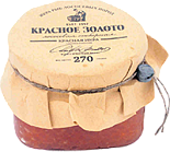 Икра лососевая зернистая Красное золото 270г