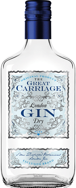 Джин The Great Carriage London Dry Gin 0.7 л