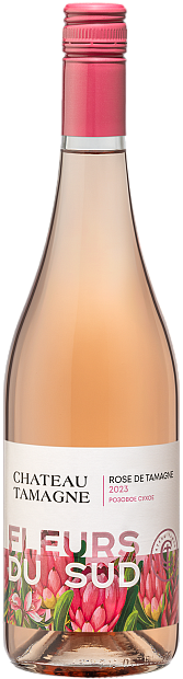 Изображение товара Вино Chateau Tamagne Fleurs Du Sud - Розовое сухое вино из России