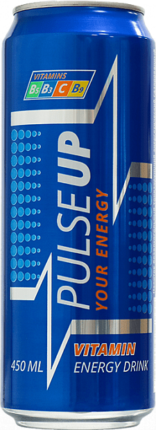 Энергитический напиток Pulse Up Energy 0.45 л