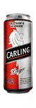 Светлое пиво Carling